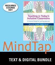 Bundle: Teaching in Today's Inclusive Classrooms: a Universal Design for Learning Approach, 3rd + LMS Integrated for MindTap Education, 1 Term (6 Months) Printed Access Card