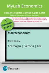 MyLab Economics with Pearson EText -- Combo Access Card -- for Macroeconomics