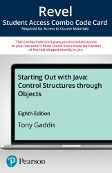 Revel for Starting Out with Java : Control Structures Through Objects -- Combo Access Card