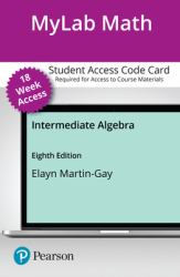 MyLab Math with Pearson EText -- 18-Week Access Card -- for Intermediate Algebra