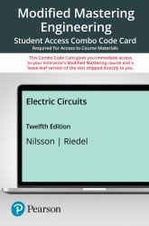 Modified Mastering Engineering with Pearson EText -- Combo Access Card -- for Electric Circuits