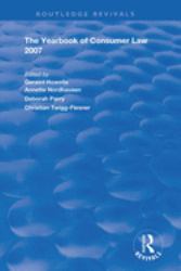 The Yearbook of Consumer Law 2007