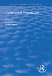 The Reform of Property Law