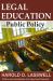 Legal Education and Public Policy