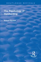 Revival: the Psychology of Handwriting (1925)