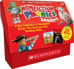 Nonfiction Phonics Readers Set 1: Short Vowels, Blends and More (Multiple-Copy Set) : A Big Collection of Decodable Books That Reinforce Key Reading Skills