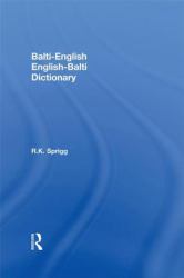 Balti-English English-Balti Dictionary