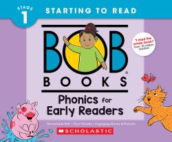 Bob Books - Phonics for Early Readers Hardcover Bind-Up Phonics, Ages 4 and up, Kindergarten (Stage 1: Starting to Read)