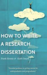 How to Write a Research Dissertation