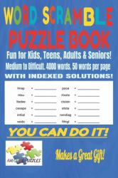 Word Scramble Puzzle Book