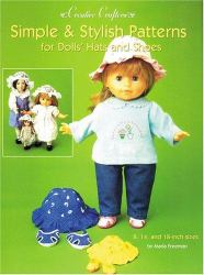 Simple and Stylish Patterns for Dolls' Hats and Shoes