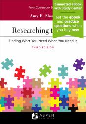 Researching the Law : Finding What You Need When You Need It