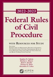 Federal Rules of Civil Procedure : With Resources for Study