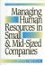 Managing Human Resources in Small and Mid-Sized Companies