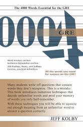 GRE 4000 : The 4000 Words Essential for the GRE