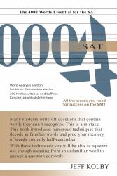 Sat 4000 : The 4000 Words Essential for the SAT