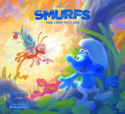 The Art of Smurfs : The Lost Village