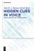 Hidden Cues in Voice : Stress, Emotion, and Lombard Effect