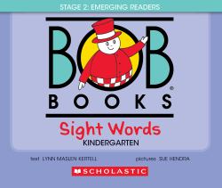 Bob Books - Sight Words Kindergarten Hardcover Bind-Up Phonics, Ages 4 and up, Kindergarten (Stage 2: Emerging Reader)