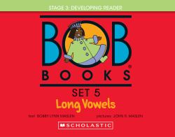 Bob Books - Long Vowels Hardcover Bind-Up Phonics, Ages 4 and up, Kindergarten, First Grade (Stage 3: Developing Reader)