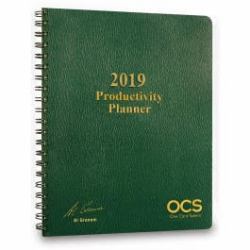 2019 Productivity Planner