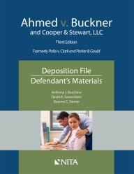 Ahmed V. Buckner and Cooper and Stewart, LLC : Deposition File, Defendant's Materials