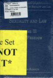 The Library of Essays on Sexuality and Law: 3-Volume Set