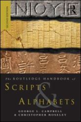 The Routledge Handbook of Scripts and Alphabets