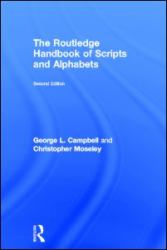 The Routledge Handbook of Scripts and Alphabets