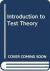 Introduction to Test Theory