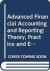 Advanced Financial Accounting and Reporting : Theory, Practice and Evidence