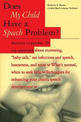 Does My Child Have a Speech Problem?