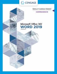 Shelly Cashman Series Microsoft Office 365 and Word 2019 Comprehensive