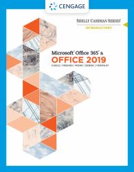 Shelly Cashman Series MicrosoftOffice 365 and Office 2019 Introductory