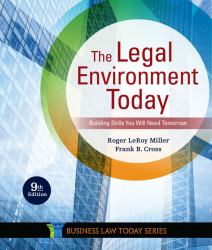 The Legal Environment Today