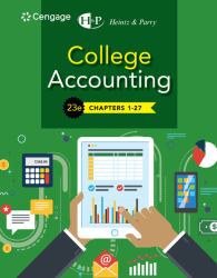 Bundle: College Accounting, Chapters 1-27, 23rd + CNOWv2, 2 Terms Printed Access Card