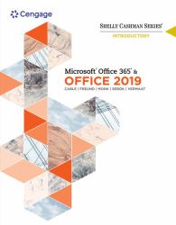 Bundle: Shelly Cashman Series Microsoft Office 365 and Office 2019 Introductory + MindTap, 2 Terms Printed Access Card