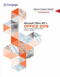 Bundle: Shelly Cashman Series Microsoft Office 365 and Office 2019 Intermediate, Loose-Leaf Version + SAM 365 and 2019 Assessments, Training, and Projects Printed Access Card with Access to EBook for 1 Term