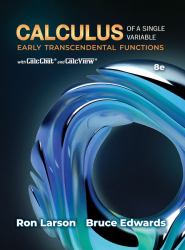 Student Solutions Manual for Larson/Edwards' Calculus of a Single Variable: Early Transcendental Functions, 8th