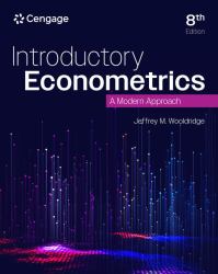 Introductory Econometrics : A Modern Approach