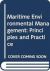 Maritime Environmental Management : Principles and Practice