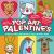 Pop Art Palentine's : A Pretty Simple Valentine's Day Coloring Book