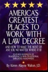 America's Greatest Places to Work with a Law Degree