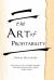 Art of Profitability