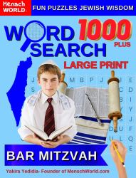 Find 1000 Plus Words BAR-MITZVAH Word Search : Enjoy 100 Brain Teasers for Kids, Teens and Adults - Easy, Relaxing Mental Exercise and Stress Relief