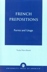 French Prepositions : Forms and Usage