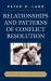 Relationships and Patterns of Conflict Resolution : A Reference Book for Couples Counselling