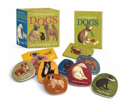 For the Love of Dogs: a Wooden Magnet Set