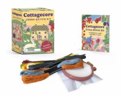 Cottagecore Cross-Stitch Kit : Includes 4 Patterns