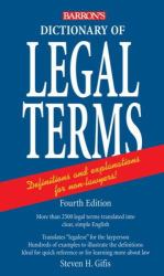 Dictionary of Legal Terms : A Simplified Guide to the Language of Law